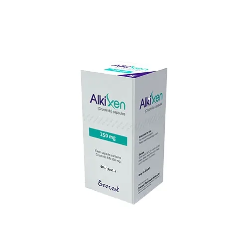 Alkixen 250mg Capsule (Crizotinib) imported targeted therapy for ALK and ROS1-positive lung cancer in Pakistan