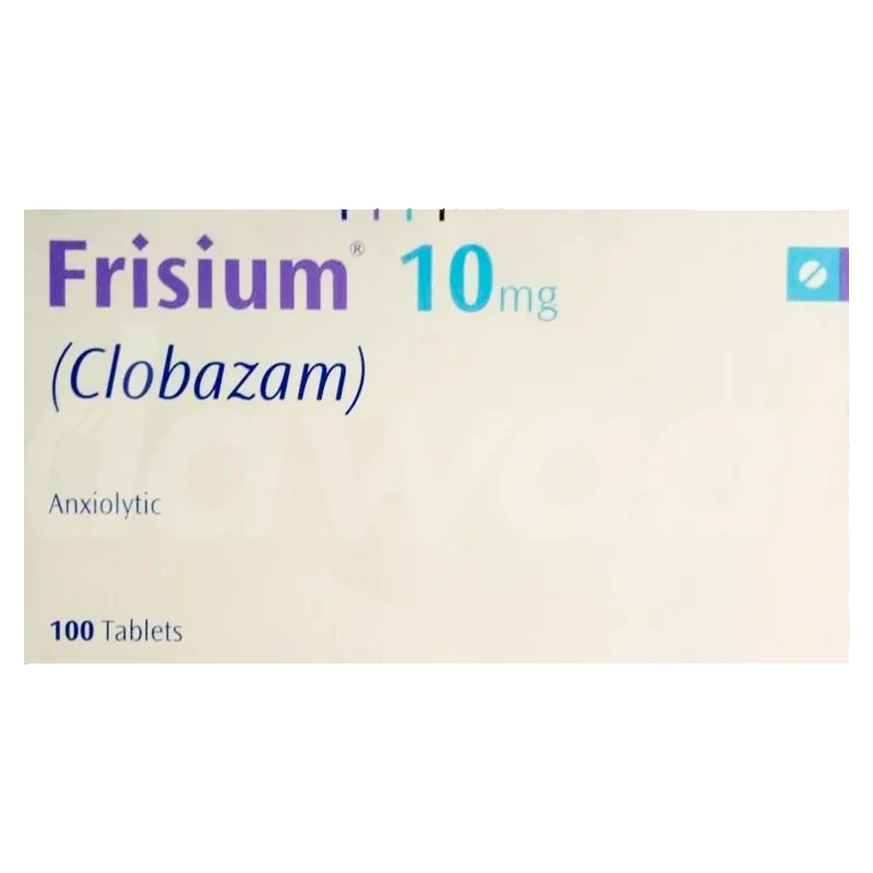Frisium 10mg Tablet (Clobazam) is a prescription medicine used for the treatment of epilepsy and short-term management of severe anxiety. Buy genuine Frisium 10mg Tablet online from ImpoMedic with secure packaging and reliable delivery across Pakistan.