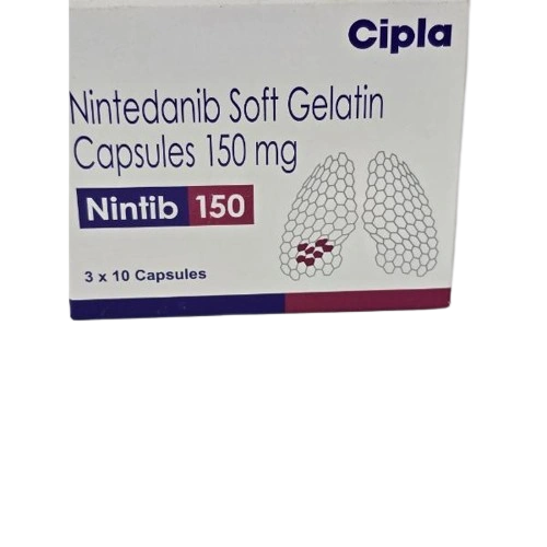 Nintib 150mg Capsule (Nintedanib) imported antifibrotic medicine available in Pakistan