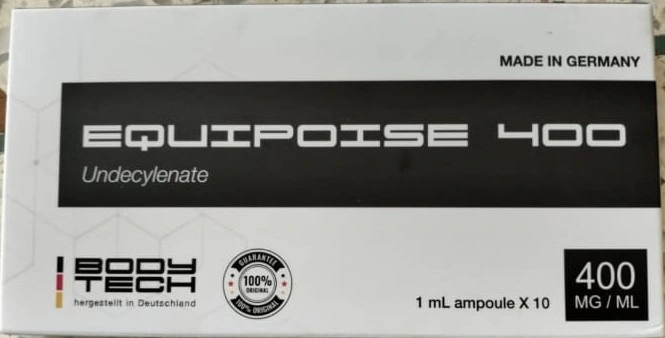 Equipoise 400 mg/ml injection (Undecylenate) product packaging