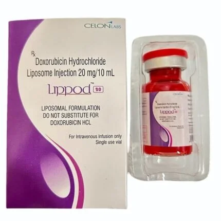 Lippod 20mg Injection (Liposomal Doxorubicin) in Pakistan