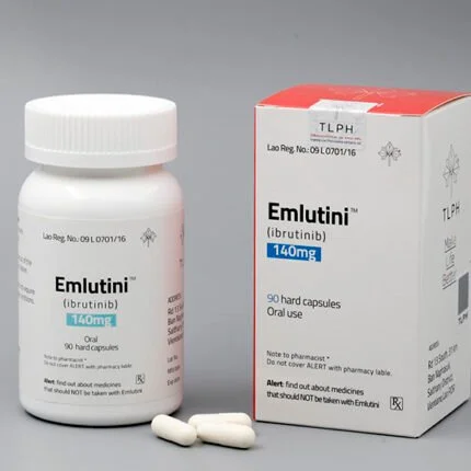 Emlutini 140mg Capsule (Ibrutinib) price and availability in Pakistan – Impo Medic