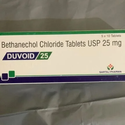 Bethanechol Chloride 25mg Tablet (Duvoid)