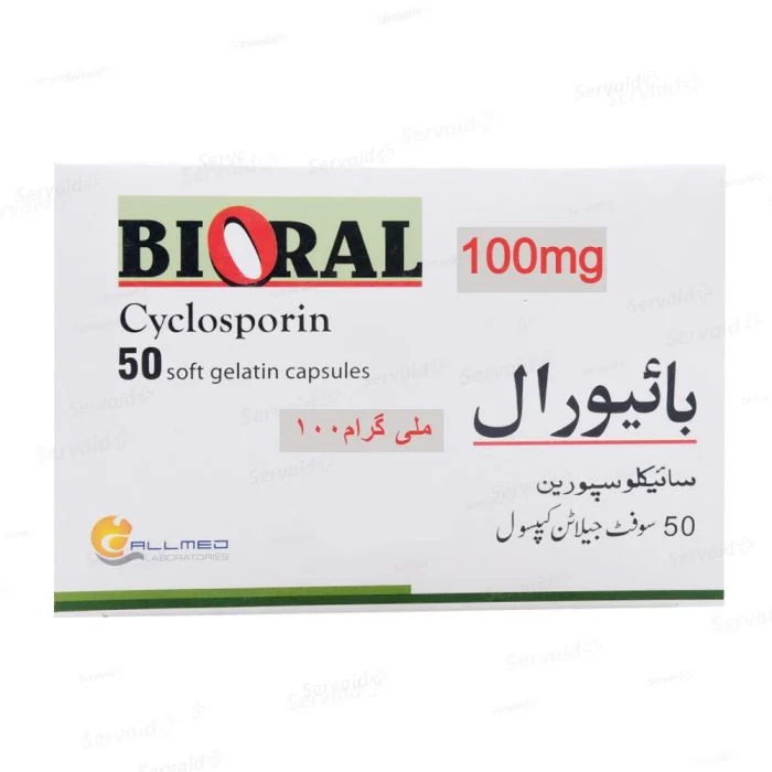 Bioral 100mg Capsule (Cyclosporine)