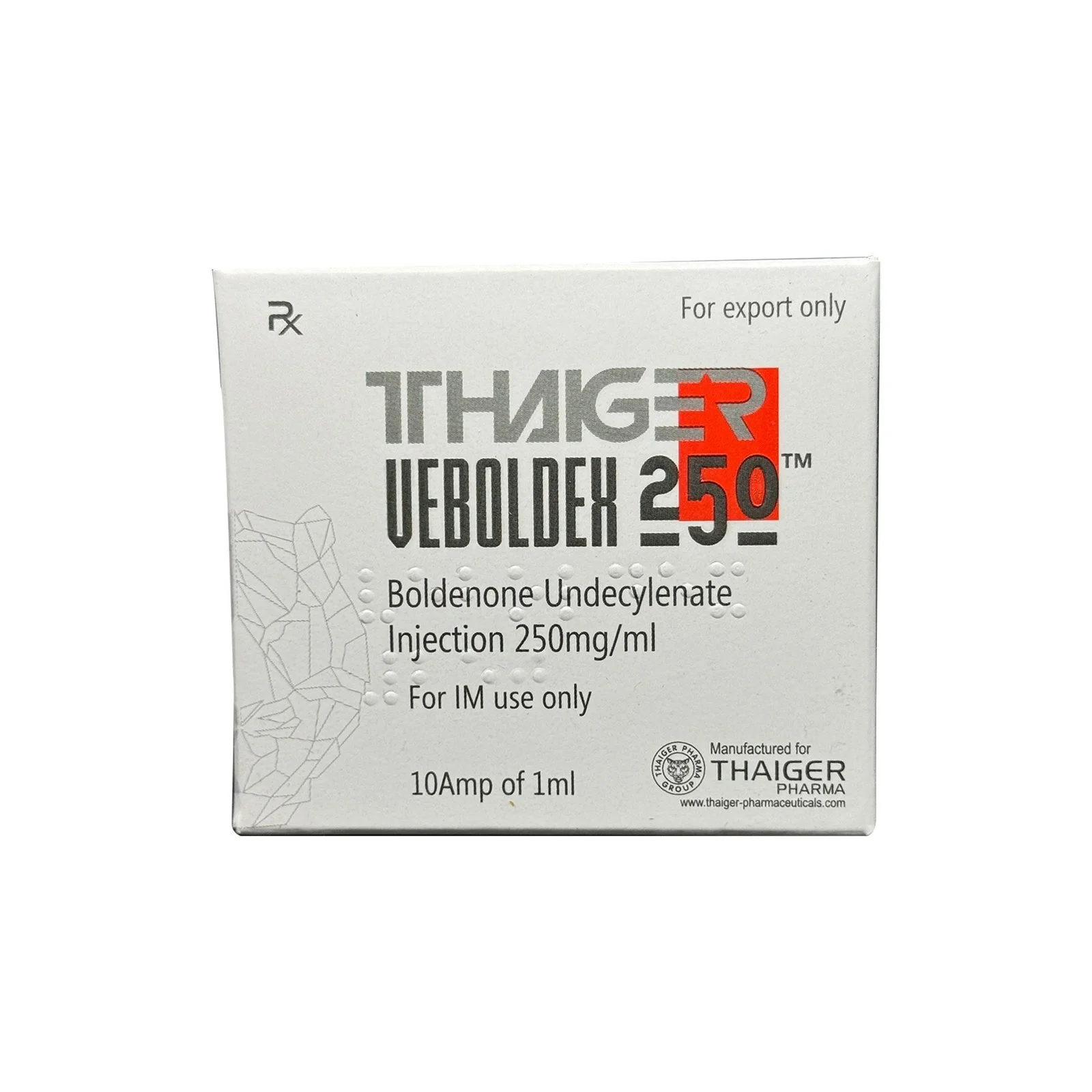 Boldenone Undecylenate 250mg Injection (Veboldex 250) Imported