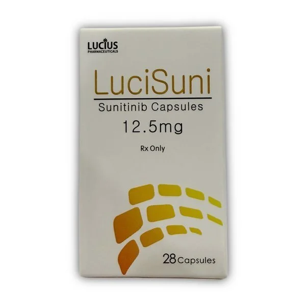 Sunitinib 12.5mg Capsule LuciSuni uses and medicine information in Pakistan
