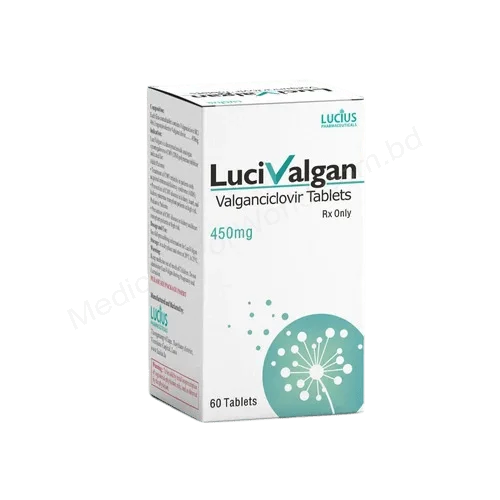 Lucivalgan 450mg Tablet (Valganciclovir) in Pakistan