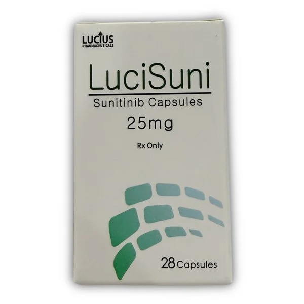 Sunitinib 25mg Capsule LuciSuni uses and medicine information in Pakistan
