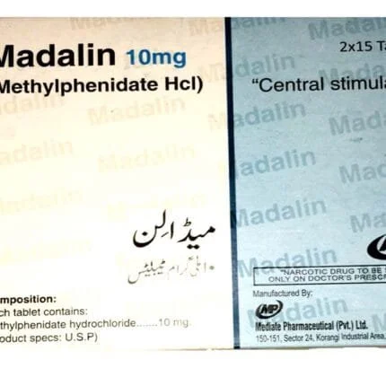 Madalin 10mg Tablet (Methylphenidate Hydrochloride) in Pakistan