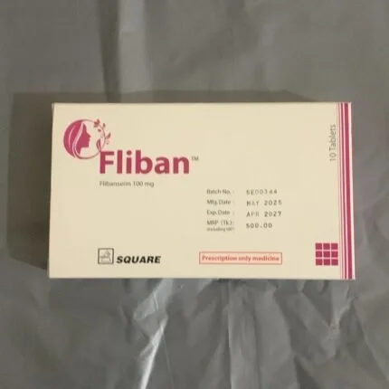 Fliban 100mg Tablet (Flibanserin) price and availability in Pakistan – Impo Medic