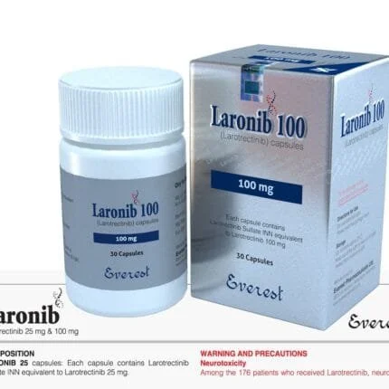 Laronib 100mg Capsule (Larotrectinib) price in Pakistan – Impo Medic
